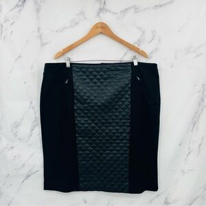 Penningtons Faux Leather Mini Skirt